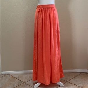 Victoria’s Secret Maxi Skirt, Orange, Size 4